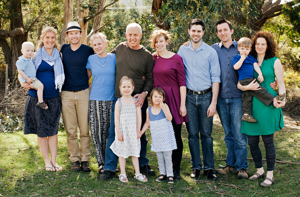 Isham family Tasmania 2014